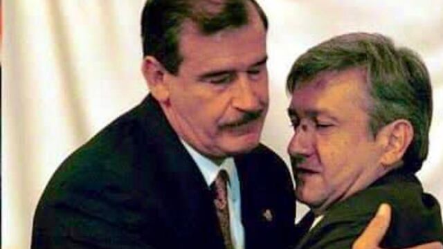 Vicente Fox y Andrés Manuel López Obrador