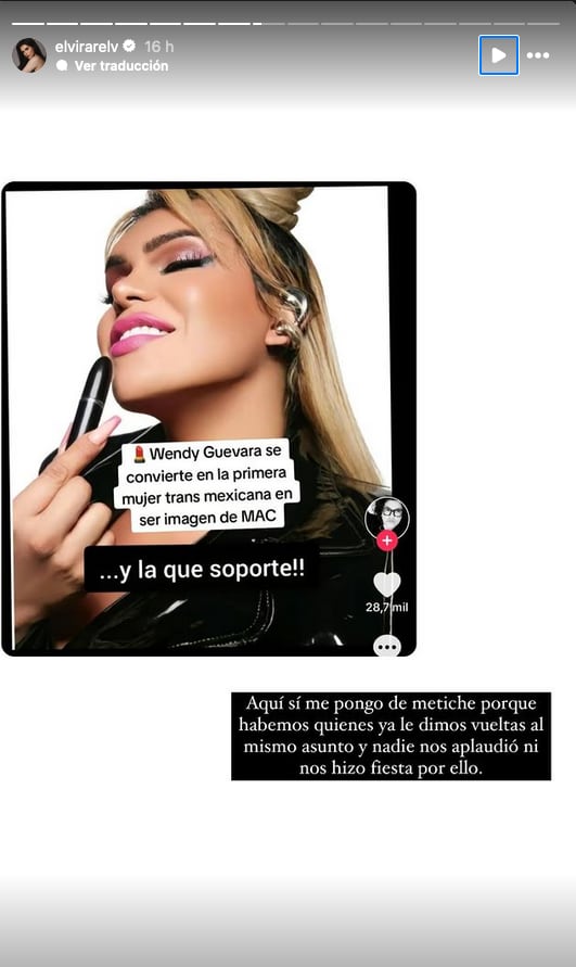 Elvira Ramírez fomenta discurso de odio contra Wendy Guevara.