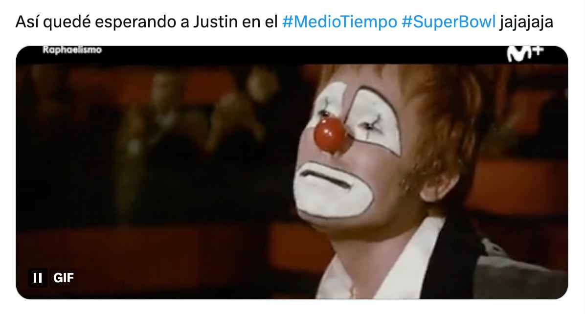 Meme de Usher en el show de medio tiempo del Super Bowl 2024