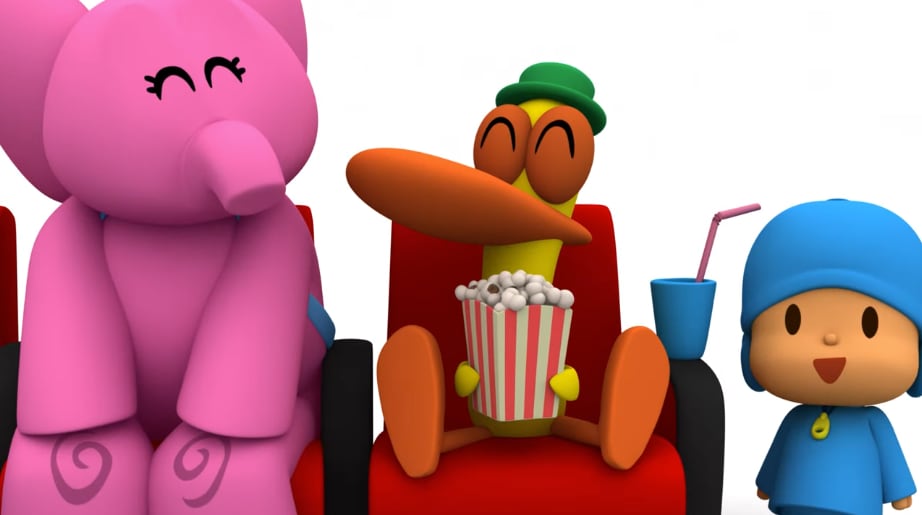 Pocoyó por el estreno de Emilia Pérez en México