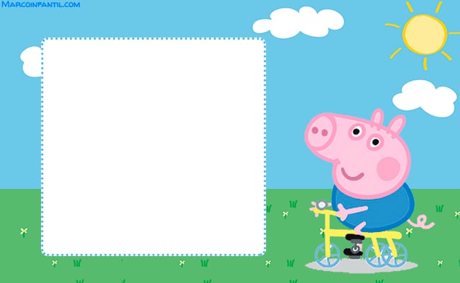 Tarjetas de feliz cumpleaños de George, hermano de Peppa Pig: 8 diseños para imprimir y regalar