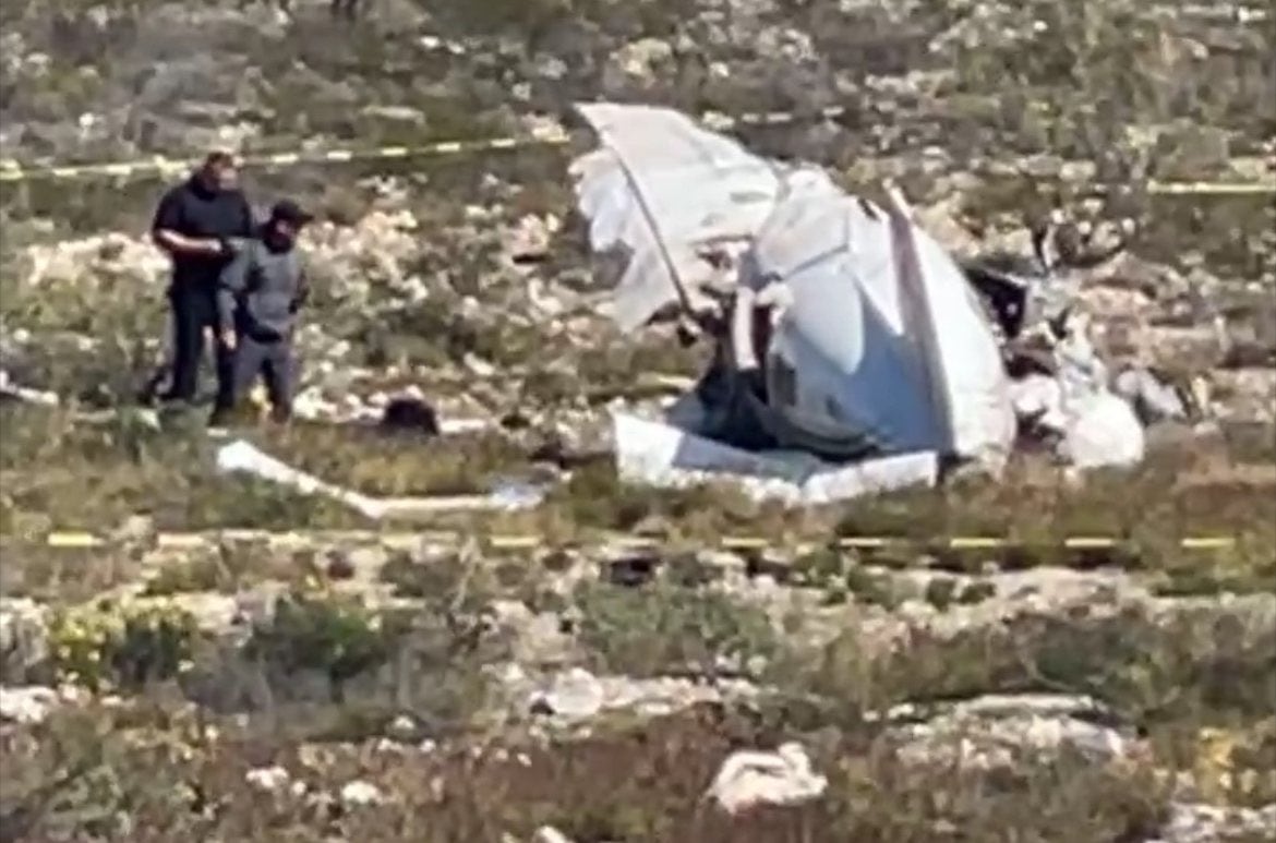 Desplome de avioneta en Ramos Arizpe, Coahuila