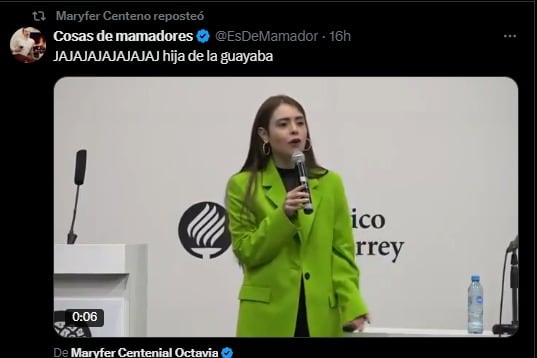 Memes de Maryfer Centeno en el Tec de Monterrey y la reina Isabel