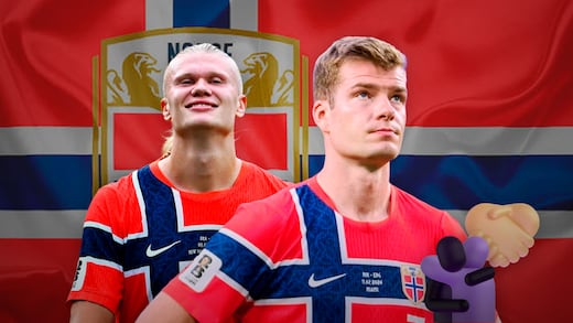 “Así es el fútbol”: Haaland sale en defensa de Sørloth tras la eliminación de Noruega