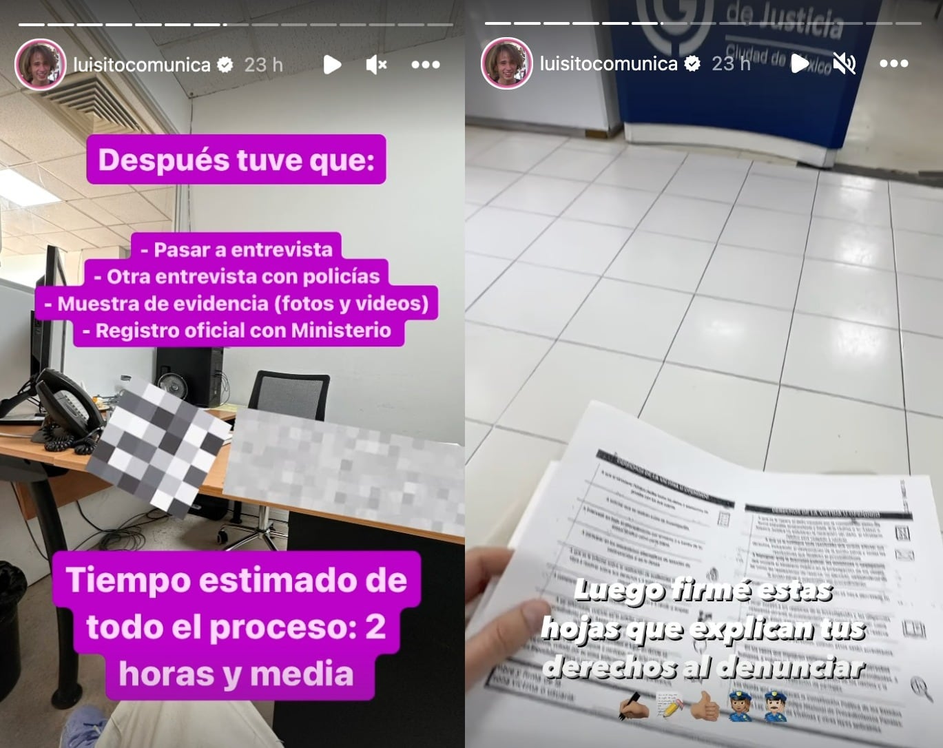 Luisito Comunica denuncia al vendedor de paletas que lo golpeó