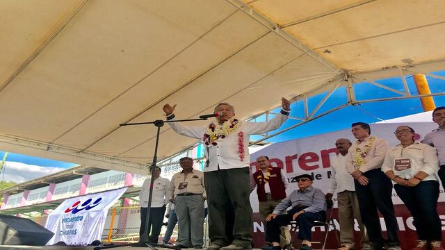Andrés Manuel López Obrador en Chiapas