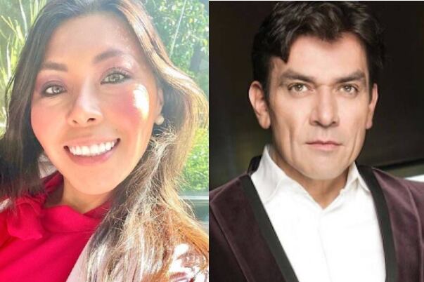 Jorge Salinas y Anna Paula Guerrero