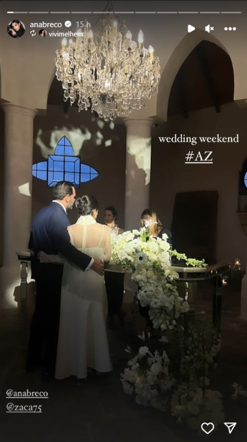 Ana Brenda Contreras y Zacarías Melham