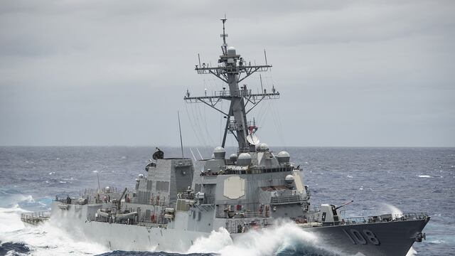 Barco destructor de Estados Unidos