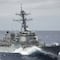 Un barco destructor de Estados Unidos navega el Golfo de México: combatirá al narcotráfico