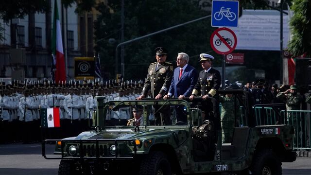AMLO presentó su plan para la paz de Rusia y Ucrania en el desfile militar del 16 de septiembre