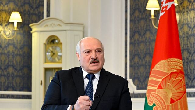 Alexander Lukashenko, presidente de Bielorrusia acusa a Ucrania que preparar un atentando contra su país