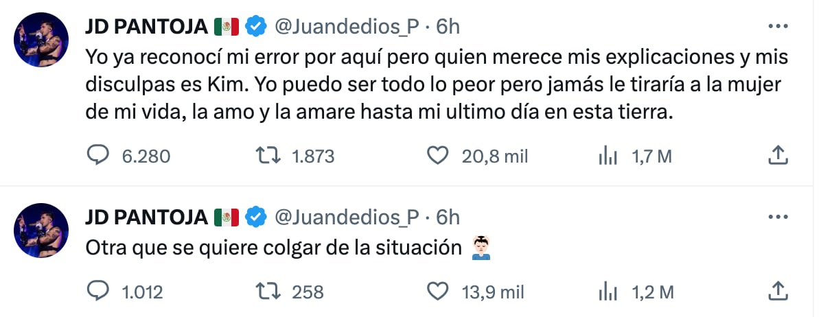 Juan de Dios Pantoja lanzará canción pese a infidelidad a Kimberly Loaiza
