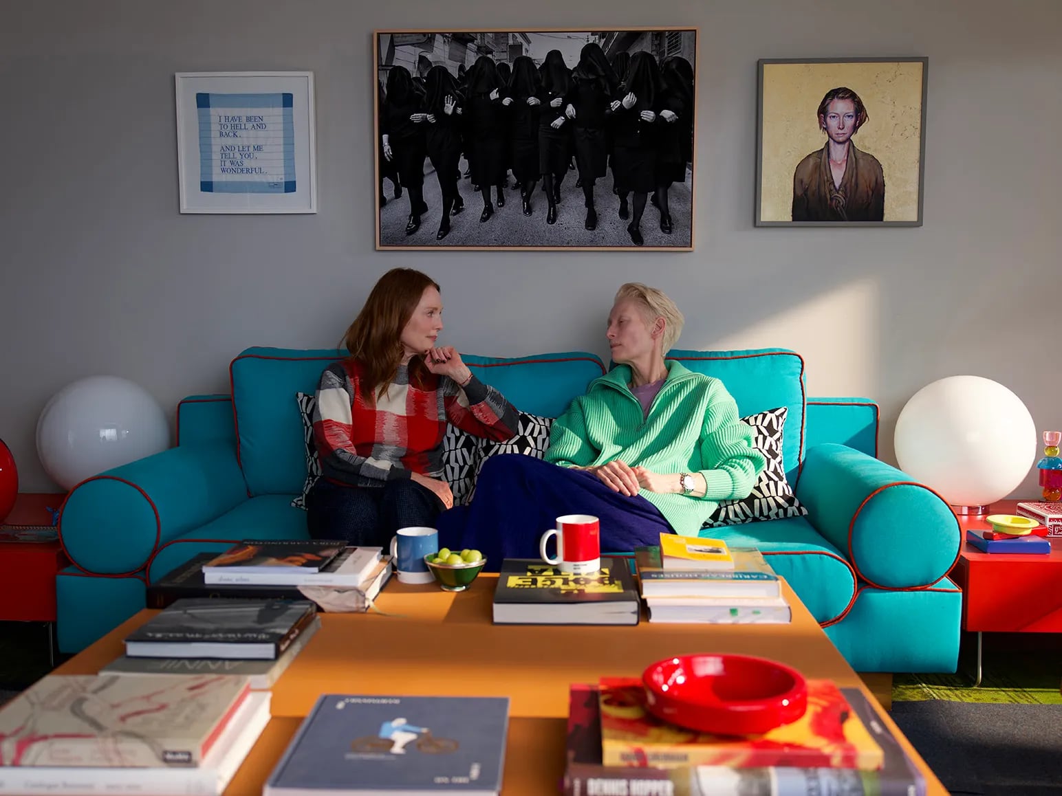 La habitación de al lado de Pedro Almodóvar con Juliane Moore y Tilda Swinton