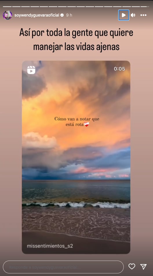 Wendy Guevara comparte el motivo por el que está deprimida.