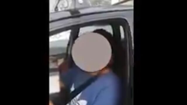 El sujeto intentó evitar ser infraccionado.