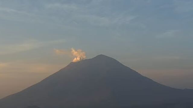 Volcán Popocatépetl el 16 de mayo