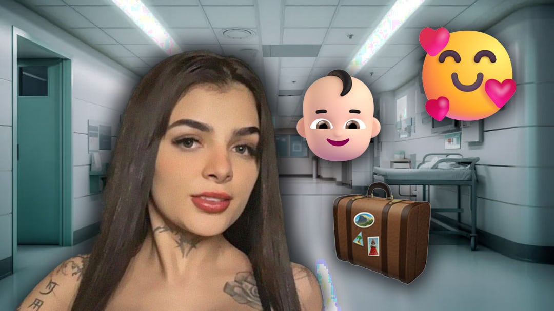 Karely Ruiz ya tiene contracciones y está en el hospital esperando a que la bebé Madisson nazca