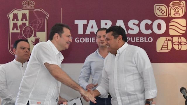 Gobernador de Tabasco informa renuncia de Julián Romero