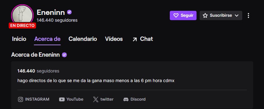 Eneninn en Twitch