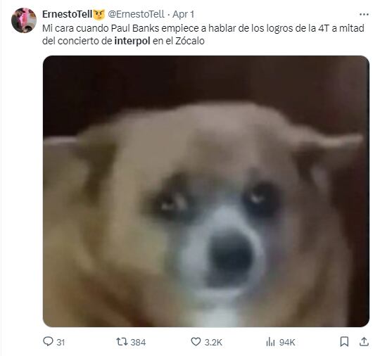 Memes por el concierto de Interpol en el Zócalo