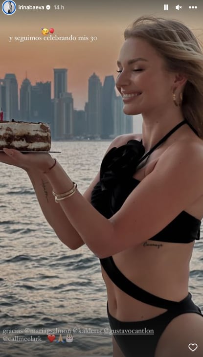Irina Baeva celebra su cumpleaños