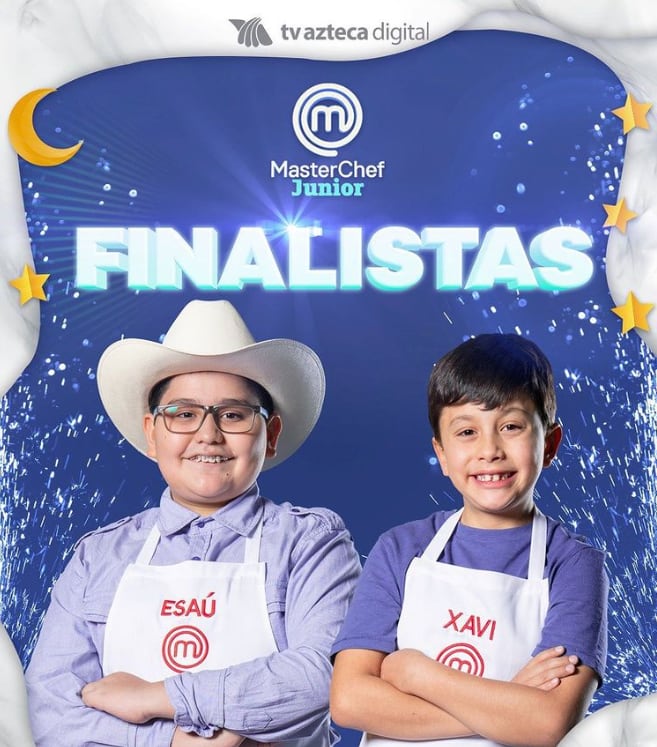 Esaú, Xavi; finalistas MasterChef Junior 2022