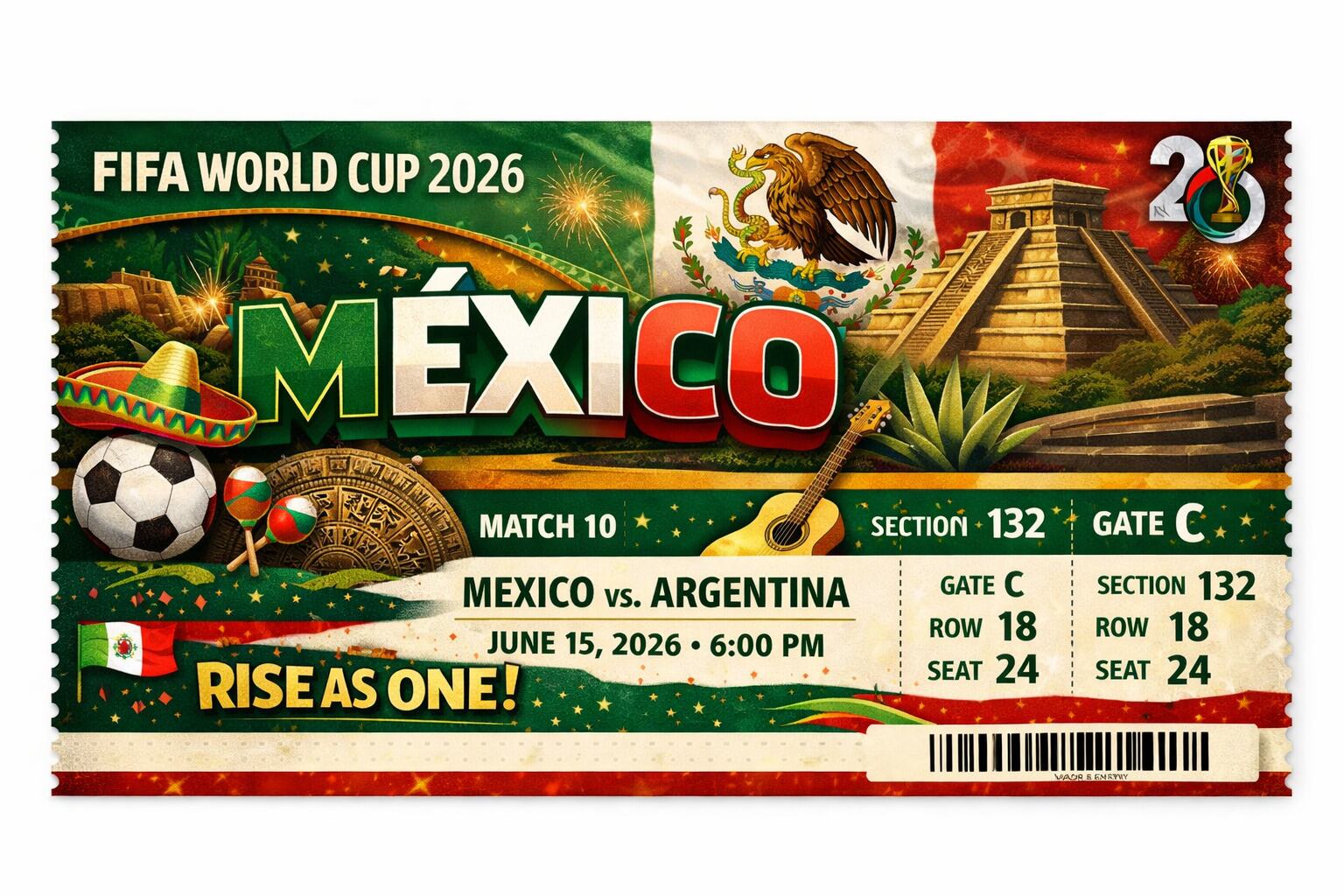 ¿No obtuviste boleto para el Mundial 2026? Las probabilidades eran de menos de uno por ciento