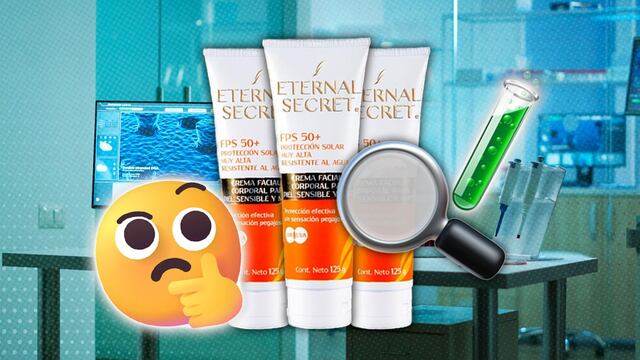 ¿Protector solar Eternal Secret es químico?
