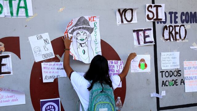 Protesta contra el acoso