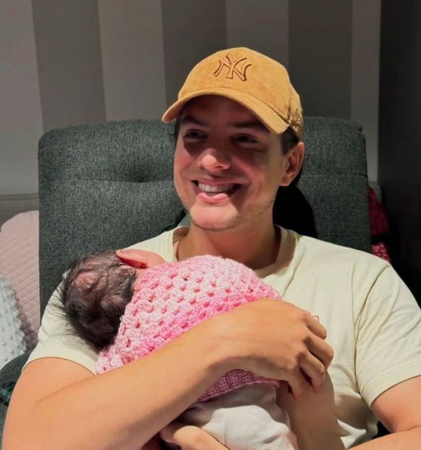 Vadhir Derbez ya conoció a su sobrina Tessa