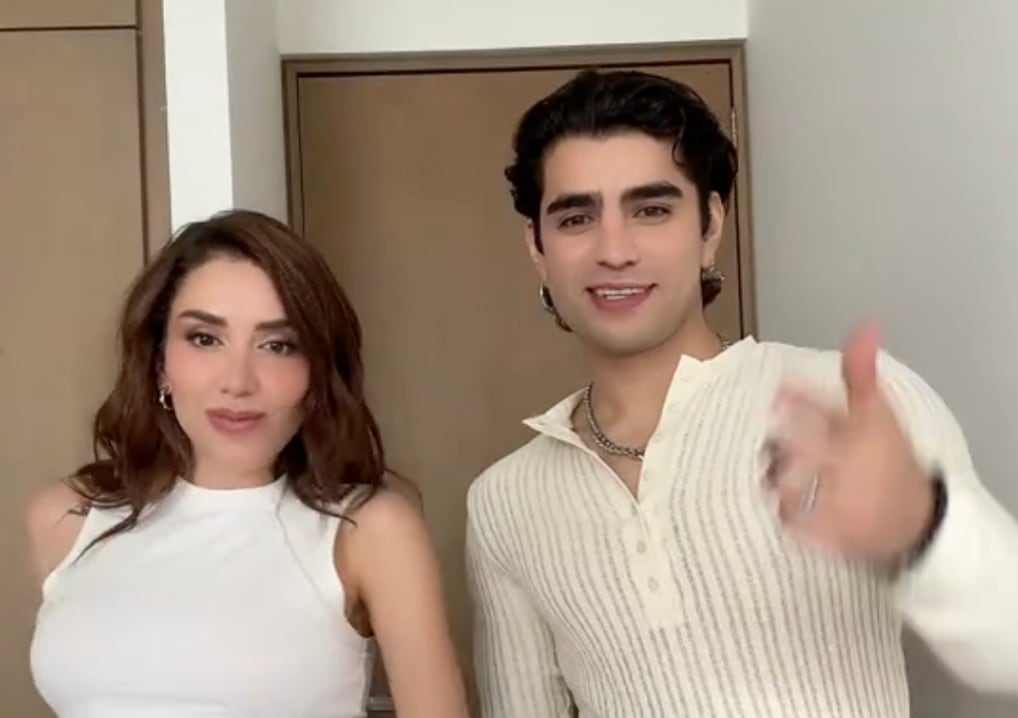 Karime Pindter y Aaron Mercury