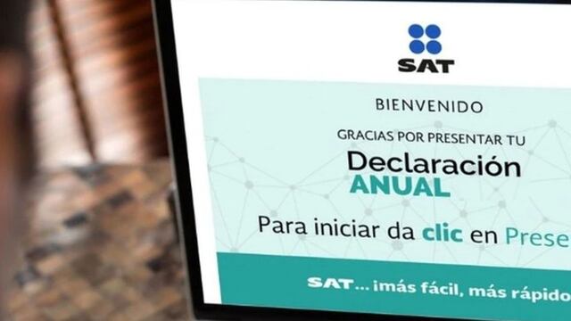Declaración anual 2021, SAT