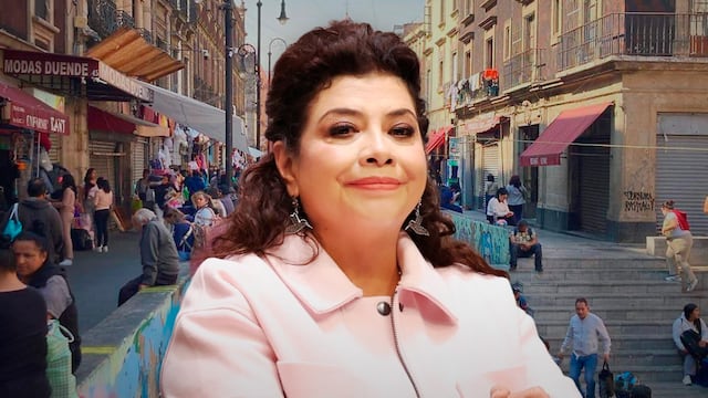 Clara Brugada confirma que 4 mil 500 comerciantes dejarán el Centro Histórico.