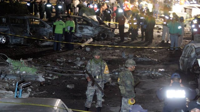 Avionazo donde falleció Juan Camilo Mouriño