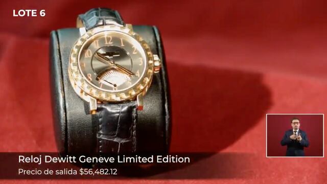 Reloj que será subastado el 10 de noviembre de 2019
