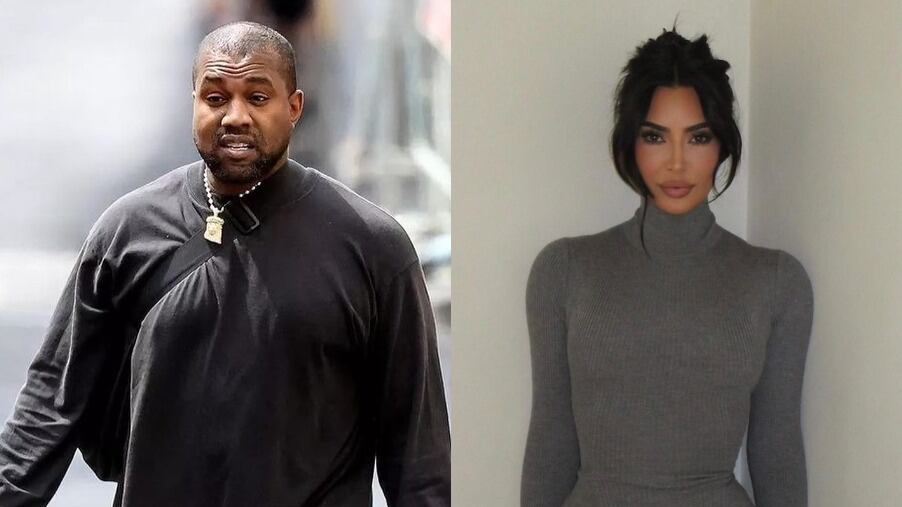 Kanye West anduvo de rogón con Kim Kardashian aunque ya estaba casado con otra mujer