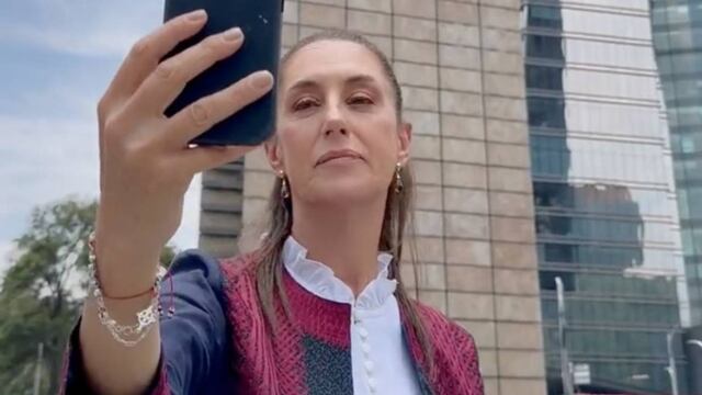 Claudia Sheinbaum desde la estela de luz