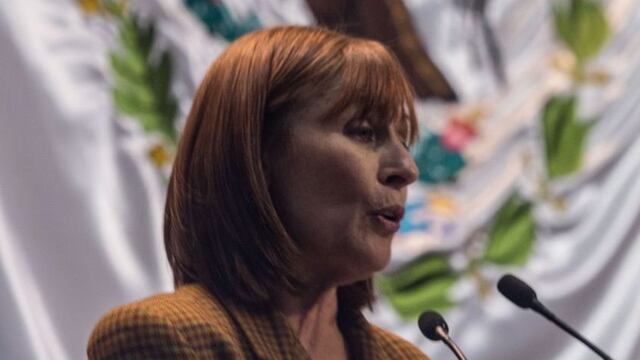 Tatiana Clouthier Carrillo. Atrapada en un elevador.