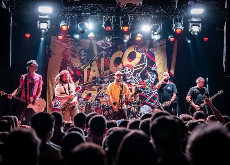 Concierto de Talco en el Pabellón Oeste