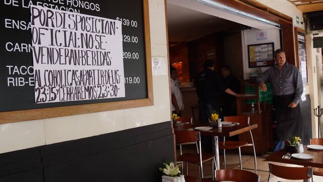 Ley seca en restaurante. Inconformidad.