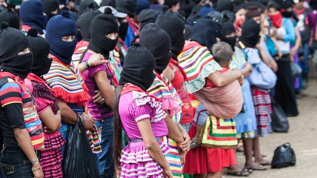 El EZLN es emblemático en la lucha indígena de la República Mexicana.