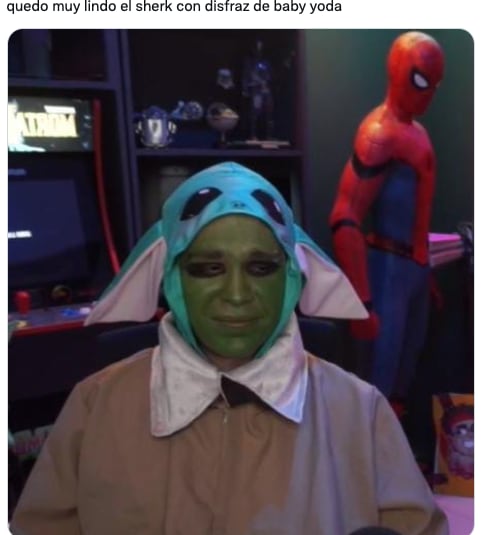 memes del disfraz de Juan Sebastián Guarnizo
