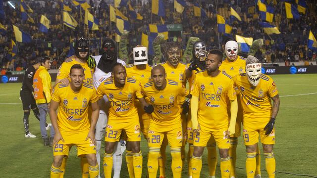 Tigres celebró Halloween en el Volcán