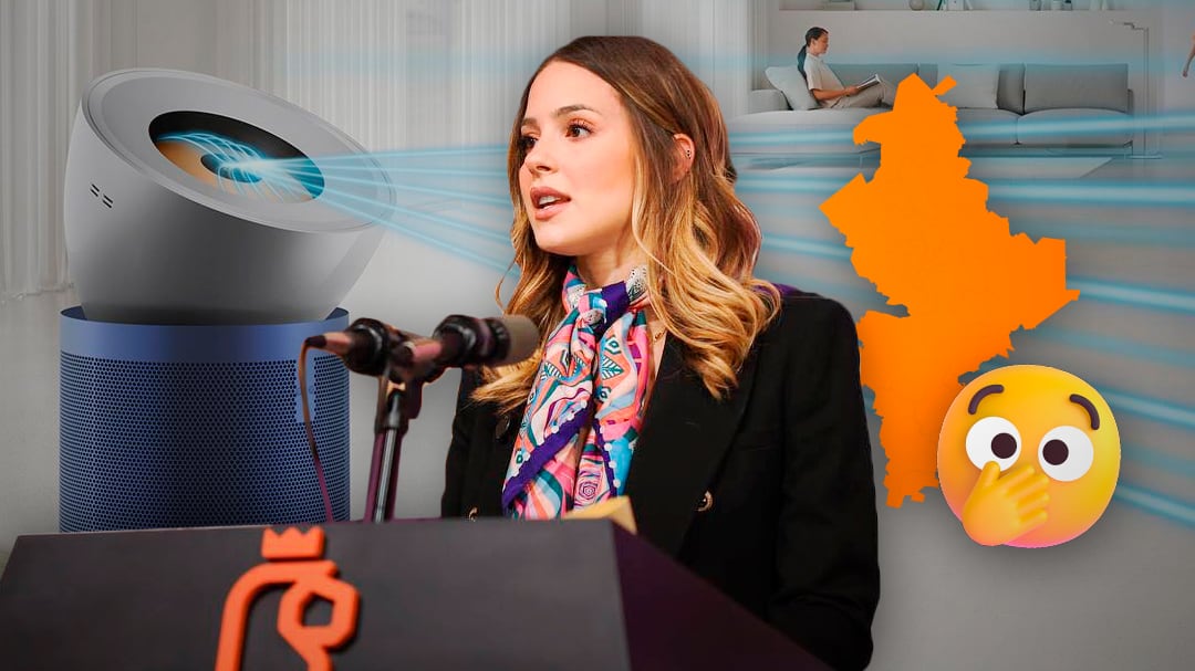 Mariana Rodríguez responde a críticas por promoción de purificador de aire durante crisis ambiental en Nuevo León
