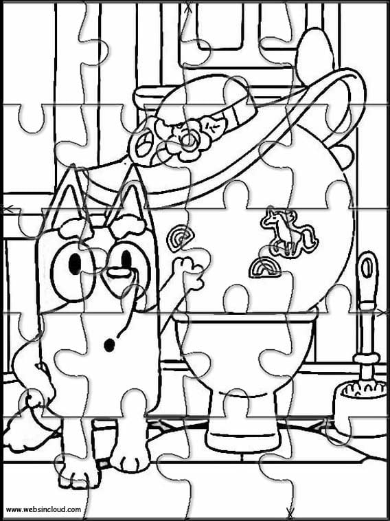 Rompecabezas de Bluey