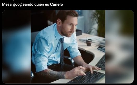 Memes de la reacción de Lionel Messi ante amenaza del Canelo Álvarez.