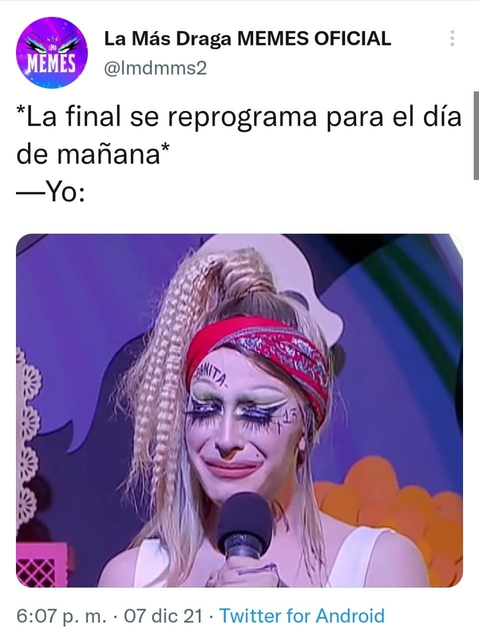 Meme La Más Draga 4