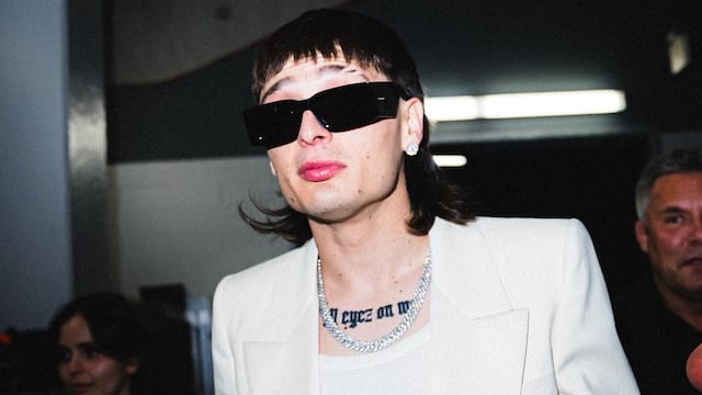 Peso Pluma, cantante.