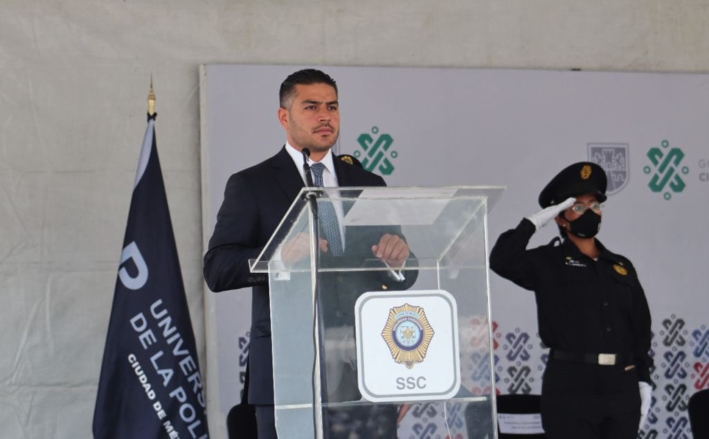 Omar García Harfuch, secretario de SSC.